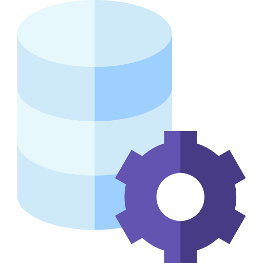 gestión de base de datos icono gratis