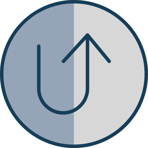 U turn free icon U turn free icon