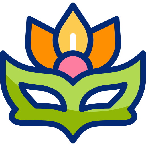 Карнавальная маска бесплатно иконка