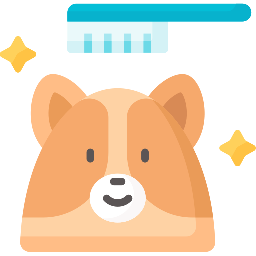 cuidados del perro icono gratis