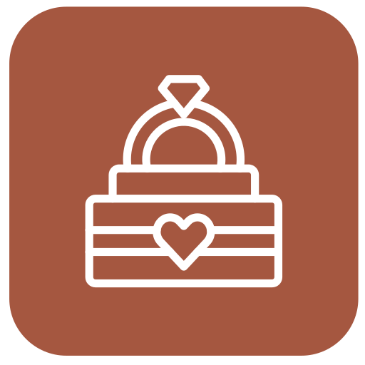 anillo de diamantes icono gratis