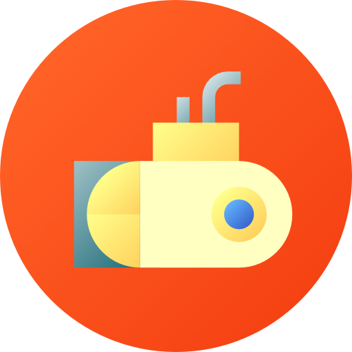 sous-marin Icône gratuit