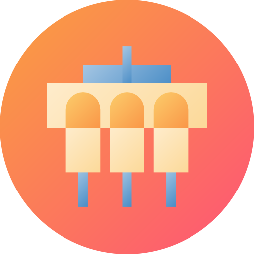 robot industrial icono gratis