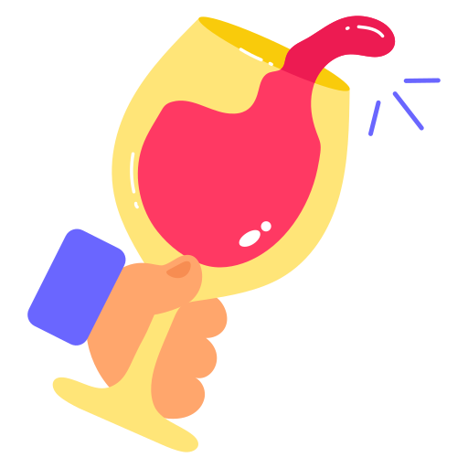 wein kostenlos Sticker