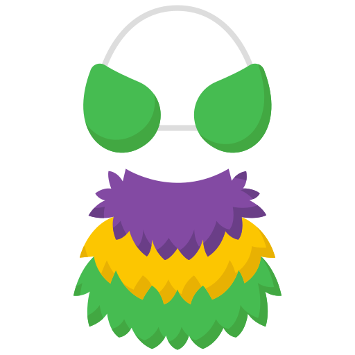 mardi gras icono gratis