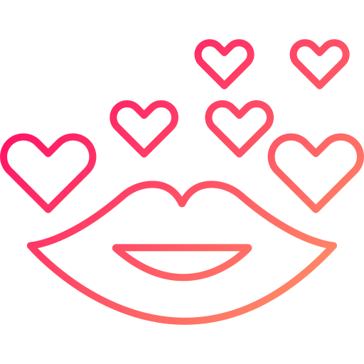 baiser Icône gratuit