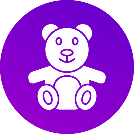 oso de peluche icono gratis