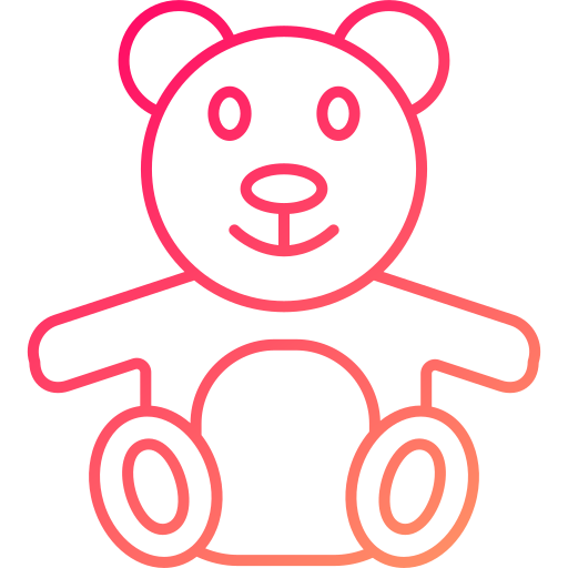 oso de peluche icono gratis