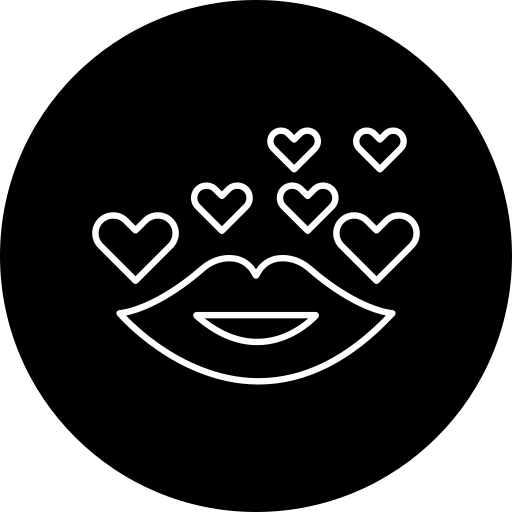 baiser Icône gratuit