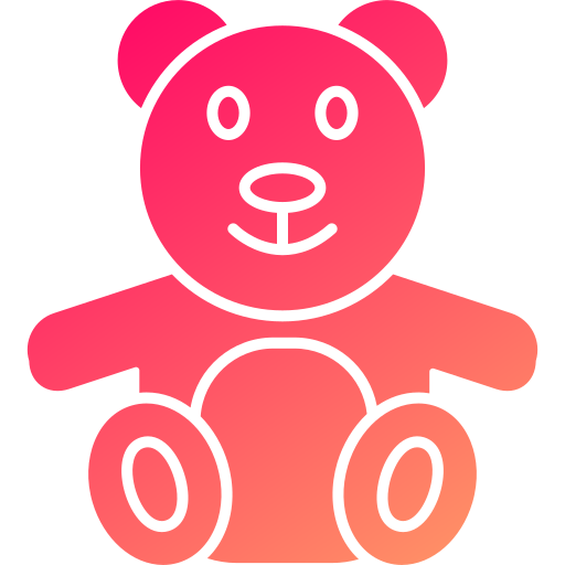 oso de peluche icono gratis