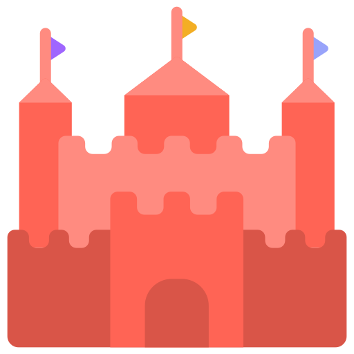 castillo icono gratis