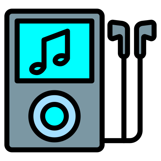 reproductor de mp3 icono gratis