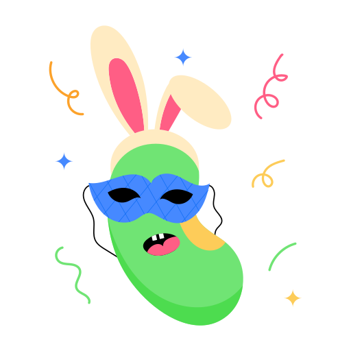 mascarada grátis figurinha