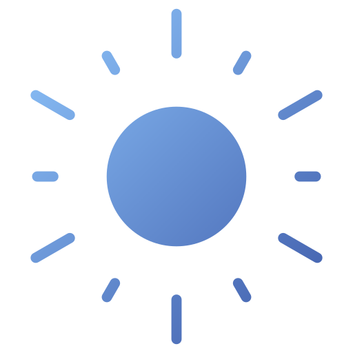 Sun free icon