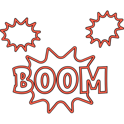 boom Icône gratuit boom Icône gratuit