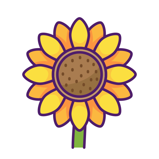 해바라기 무료 아이콘