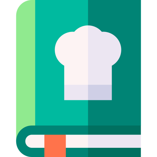 libro de cocina icono gratis