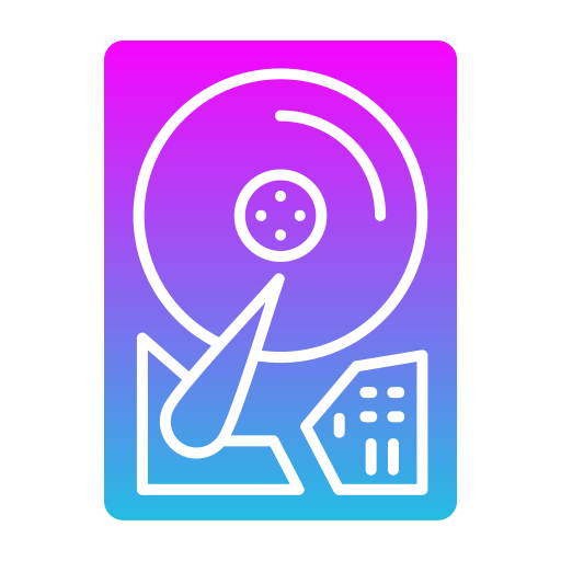 disco duro icono gratis