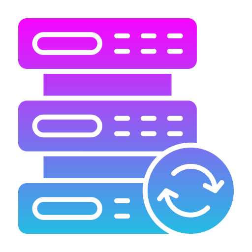 copia de seguridad del servidor icono gratis