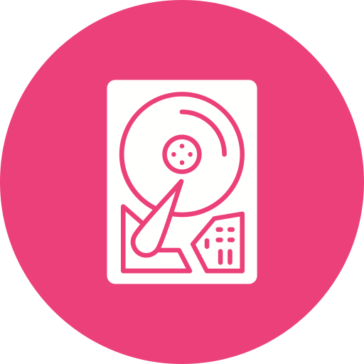 disco duro icono gratis