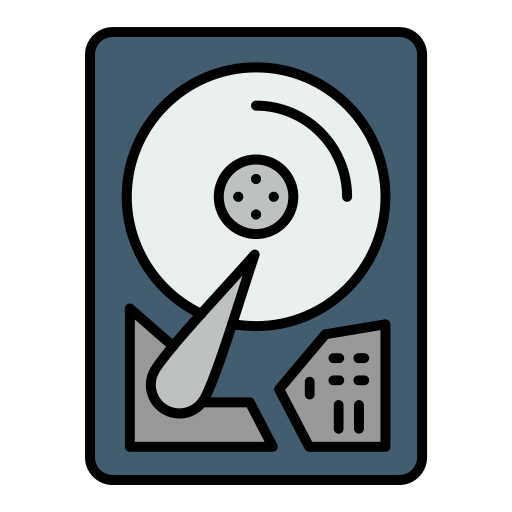 disco duro icono gratis