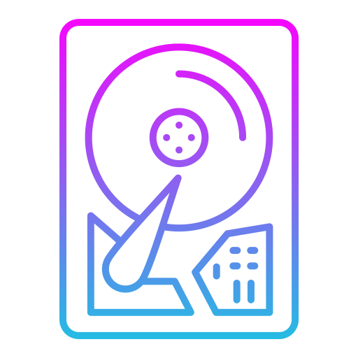 disco duro icono gratis