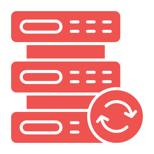 copia de seguridad del servidor icono gratis