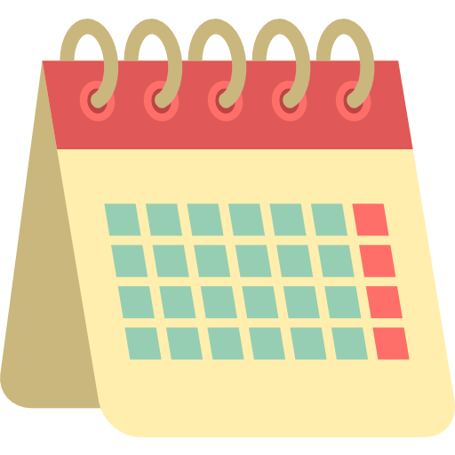 Настольный календарь – Бесплатные иконки: Время и дата