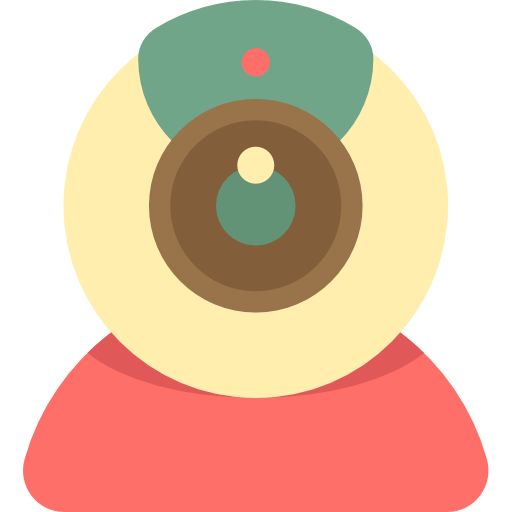 cámara web icono gratis