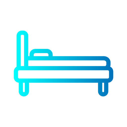 Bed free icon