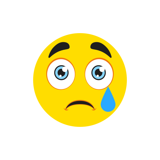 triste grátis ícone