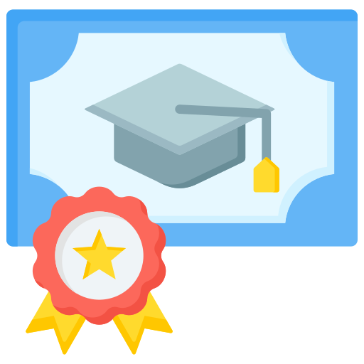 Certificate free icon Certificate free icon