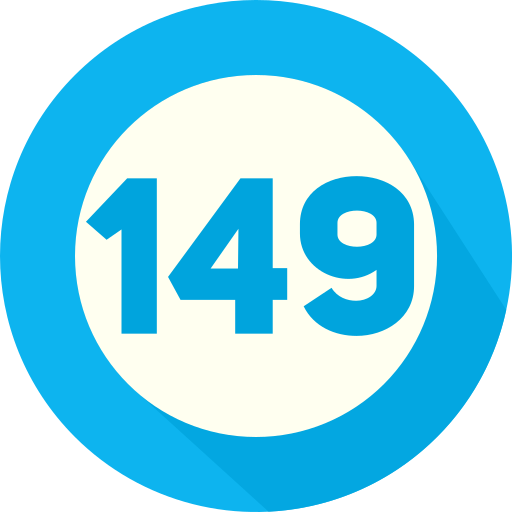 149 Icône gratuit 149 Icône gratuit