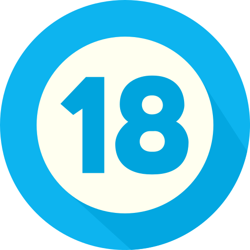 dieciocho icono gratis