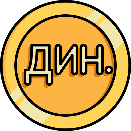 dinar icono gratis