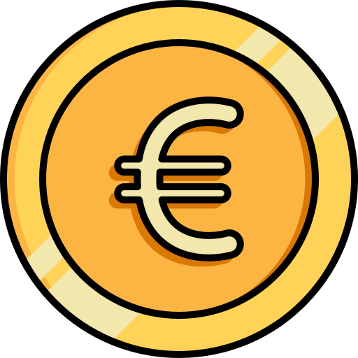 euro icono gratis