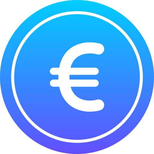 euro icono gratis
