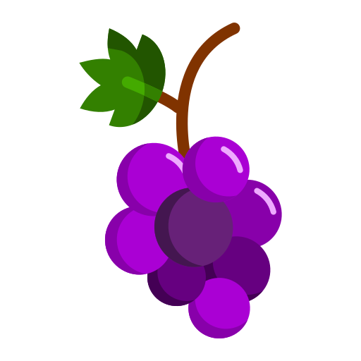 uvas icono gratis