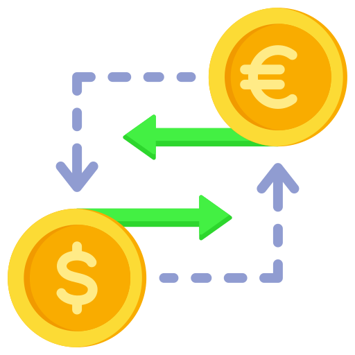 Currency exchange free icon Currency exchange free icon