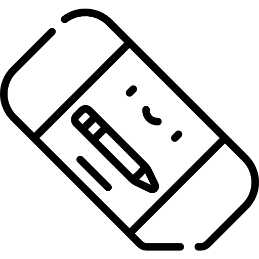 Eraser free icon Eraser free icon