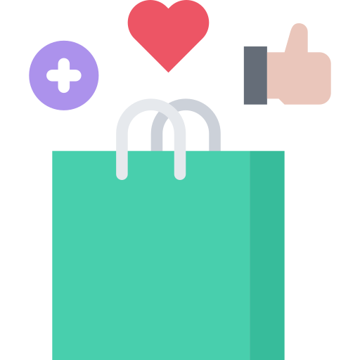 Bag Coloring Flat icon