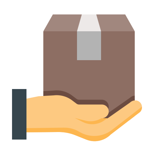 entrega icono gratis