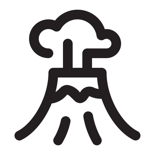 montagne Icône gratuit