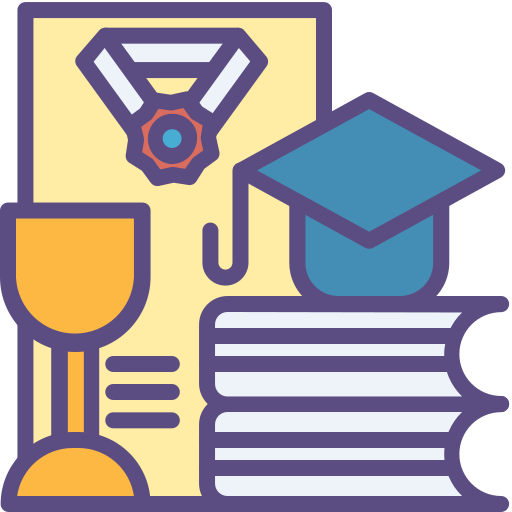 graduación icono gratis