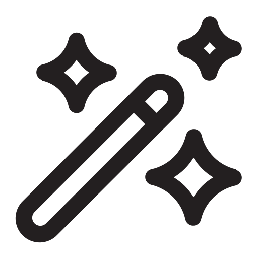 varita mágica icono gratis