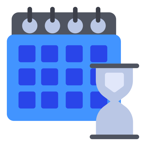 Deadline - Free time and date icons