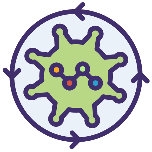 virus Icône gratuit virus Icône gratuit