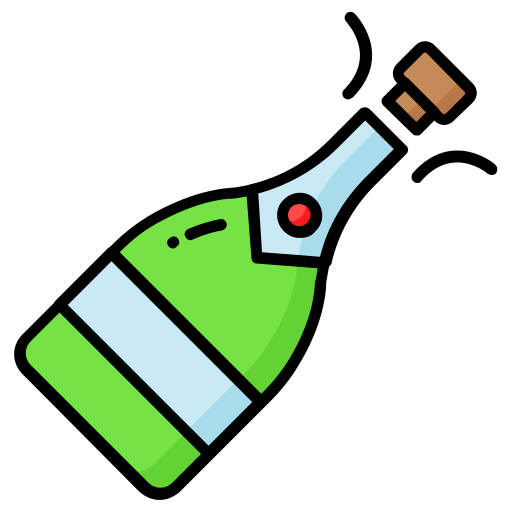Champagne blast free icon Champagne blast free icon