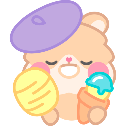 Ice cream free sticker