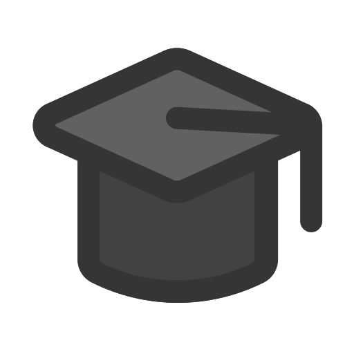 sombrero de graduacion icono gratis